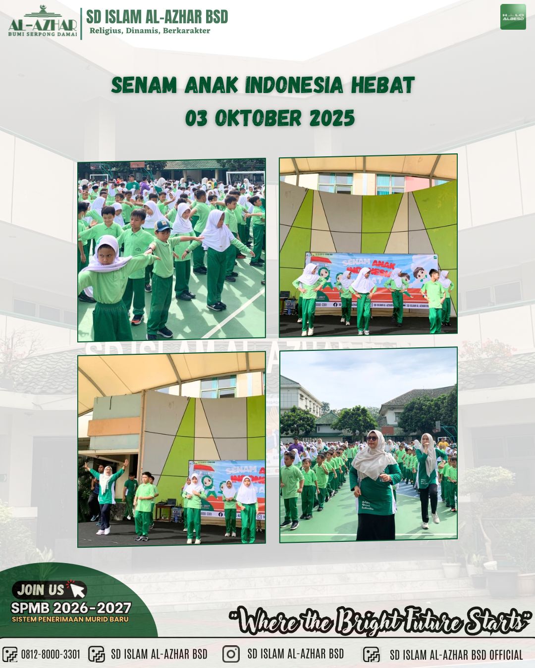 Senam Anak Indonesia Hebat
